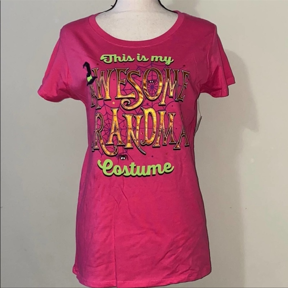 HALLOWEEN SHIRT WOMEN'S 3X  THIS IS MY AWESOME GRANDMA COSTUME NWT